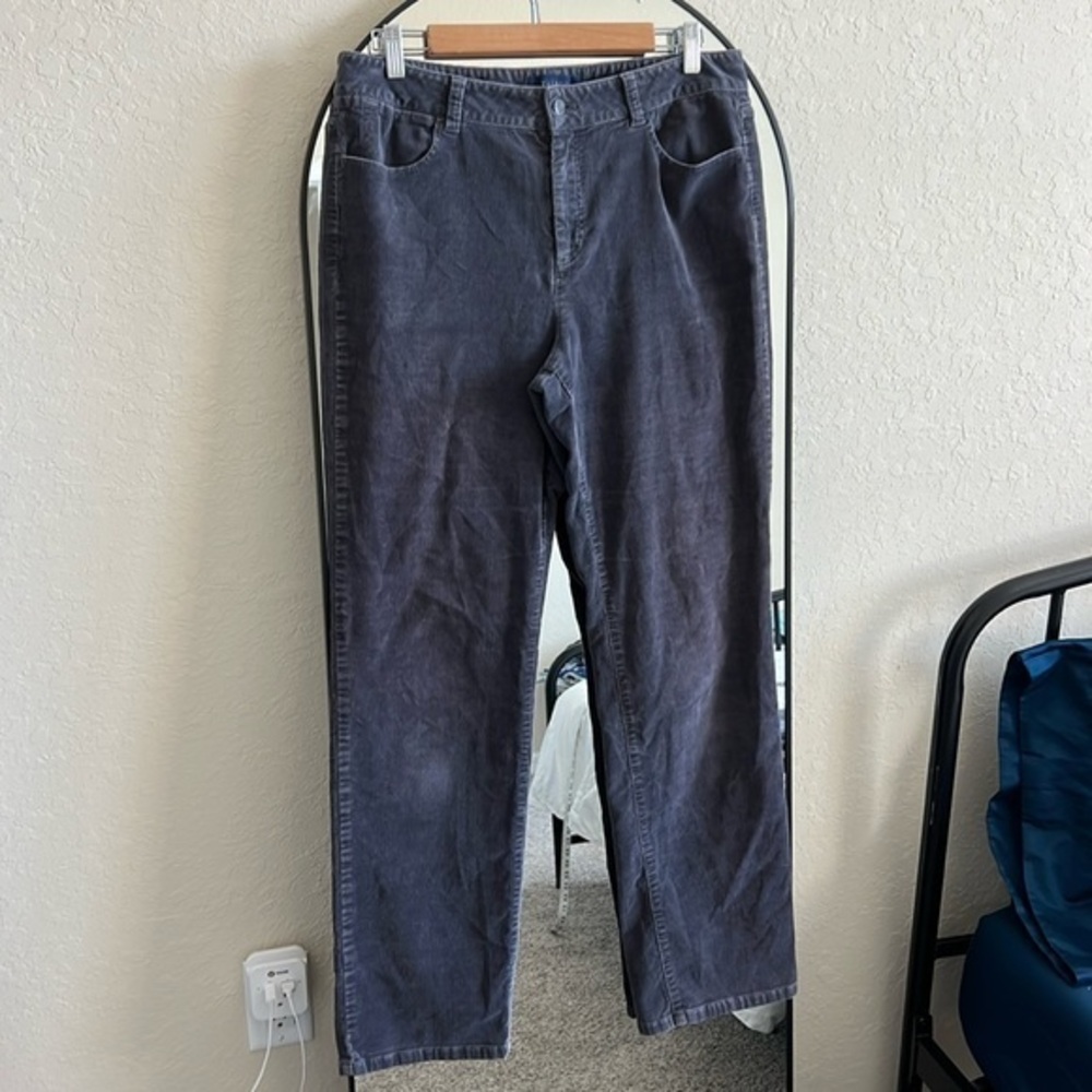 Talbots Heritage Corduroy Straight Leg Pants Size 12